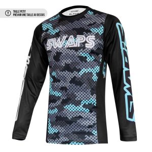 Maillot Cross CAMO KID - 10/11 ans