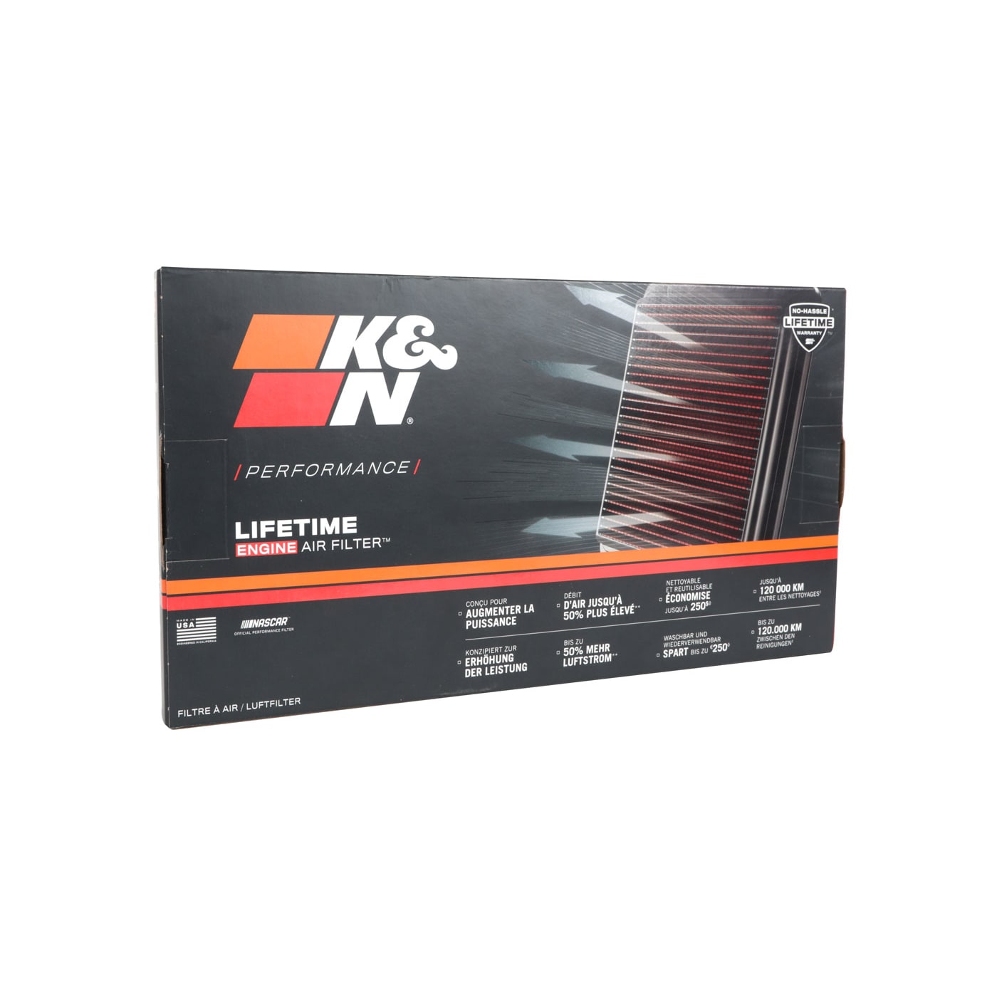 Filtre à air K&N - KAWASAKI ZX6R/ZX6RR NINJA 03-04 2003-2004 – Image 4