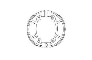 Mâchoires de Frein Ø129mm L 25mm 2001-2024