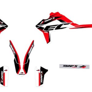 Kit Déco Diamond Light - GAS-GAS - Rouge 2014-2019