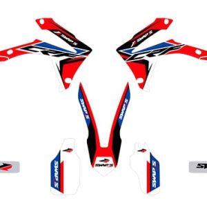 Kit Déco Diamond Light - HONDA CR-F 450 R - Rouge 2013-2016