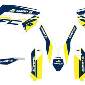 Kit Déco Diamond Light - HUSQVARNA - Bleu 2015