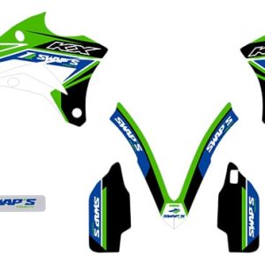 Kit Déco Diamond Light - KAWASAKI KX85 - Vert 2014-2023