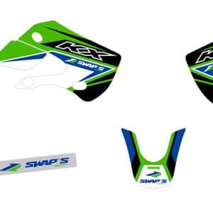 Kit déco Diamond Light - KAWASAKI KX65 - Vert 2000-2023