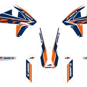 Kit Déco Diamond Light - KTM EXC - Orange 2017-2019