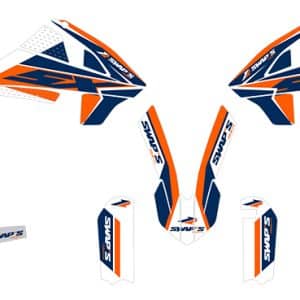 Kit Déco Diamond Light - KTM SX65 - Orange 2016-2018