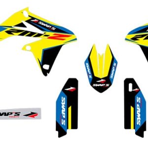 Kit Déco Diamond Light - SUZUKI RM-Z 250 - Jaune 2008-2017