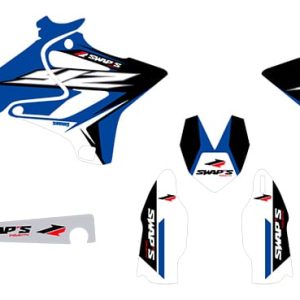 Kit Déco Diamond Light - YAMAHA YZ125 - Bleu 2015-2021