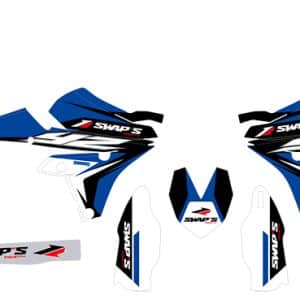 Kit Déco Diamond Light - YAMAHA YZ-F - Bleu 2014-2017