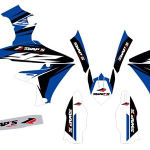 Kit Déco Diamond Light - YAMAHA YZ450 - Bleu 2018-2022