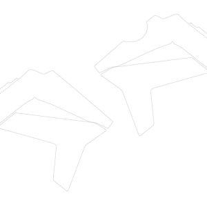 Kit De Protection Transparent Pour Plastiques - GAS-GAS EC 2014-2019