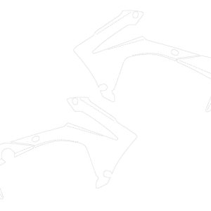 Kit De Protection Transparent Pour Plastiques - HONDA CR-F 250 2014-2017