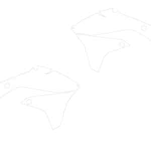 Kit De Protection Transparent Pour Plastiques - KAWASAKI KX-F 450 2016-2018