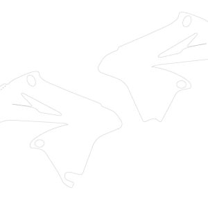 Kit De Protection Transparent Pour Plastiques - SUZUKI RM-Z 250 2010-2018