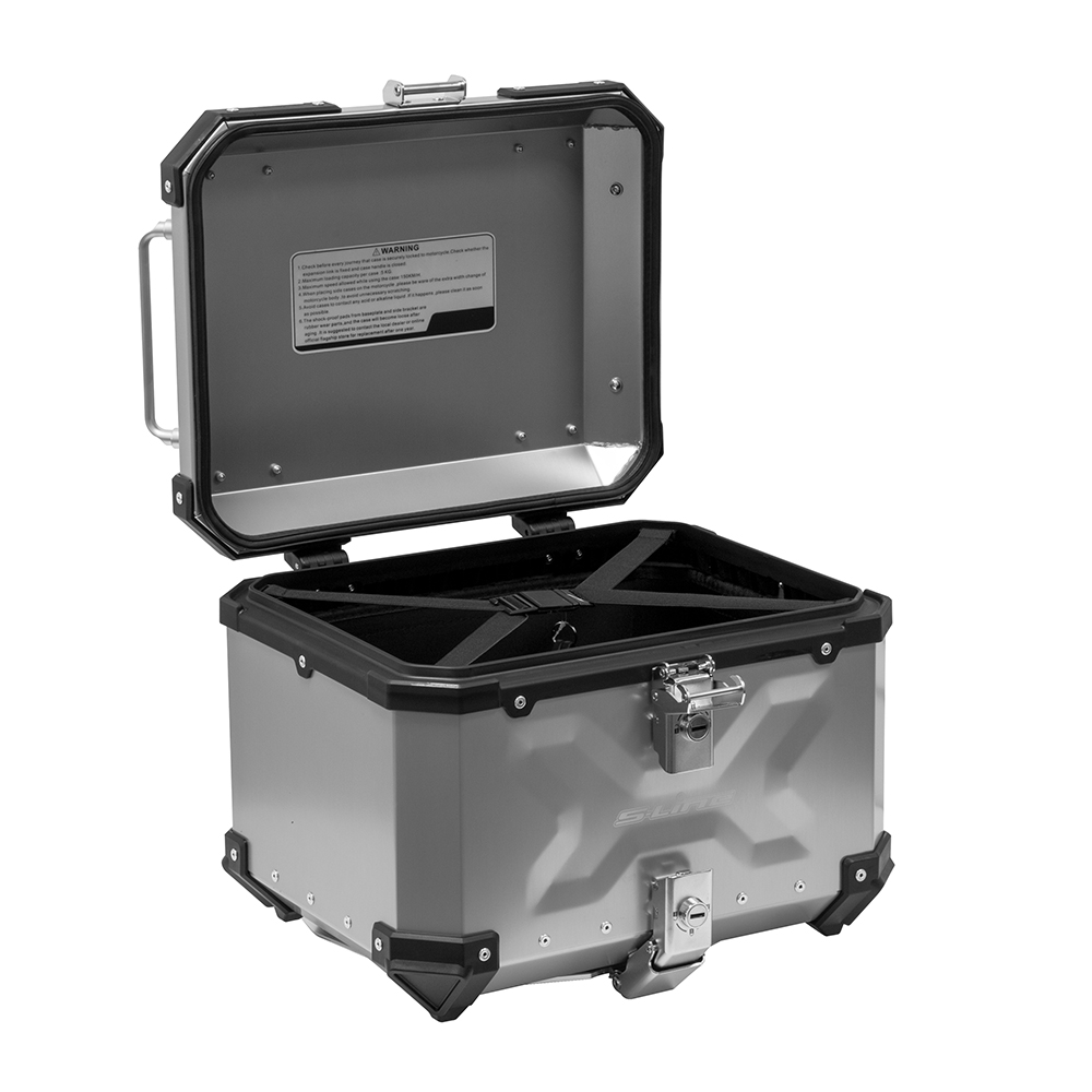 Top case aluminium - Silver - 37L – Image 2