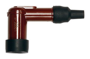 Capuchon Antiparasite Rouge Ø10/12mm Sans Douille Antiparasite Coudé 90°