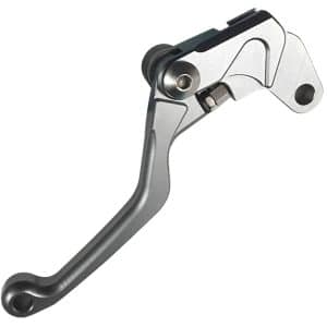 Levier Cross Alu Court Repliable - Embrayage - Couleur Titane - SUZUKI DR 2000-2009