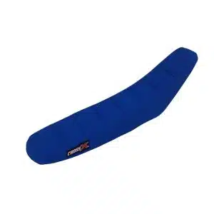 HOUSSE DE SELLE TM MX-EN 125-250-450-530 - TOP BLUE- SIDE BLUE-STRIPES BLUE 2003-2007