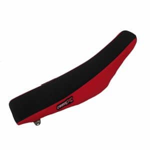 HOUSSE DE SELLE HONDA CRF 150R TOP BLACK- SIDE RED (M115-2BR) 2007-2025
