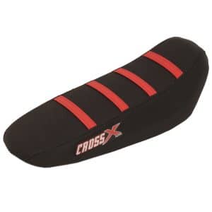 Housse de selle SURRON Avec Bande, Couleur : Noir Noir Rouge 2020-2025