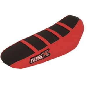 Housse de selle SURRON Avec Bande, Couleur : Noir Rouge Rouge 2020-2025