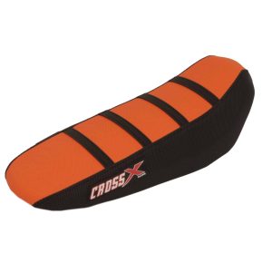 Housse de selle SURRON Avec Bande, Couleur : Orange Noir Noir 2020-2025