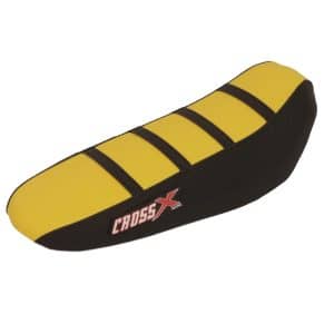 Housse de selle SURRON Avec Bande, Couleur : Jaune Noir Noir 2020-2025