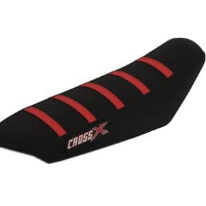 Housse de selle TALARIA Avec Bande, Couleur : Noir Noir Rouge 2023-2025