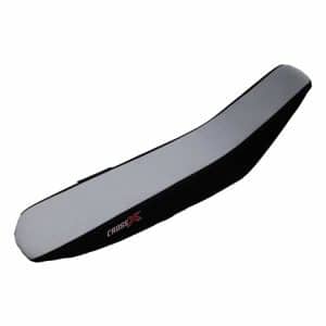 HOUSSE DE SELLE SUZUKI RM 85 02-20 TOP WHITE- SIDE BLACK (M308-2WB) 2002-2025