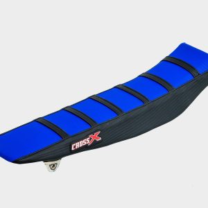 Housse de selle YZF 450 Bicolore : Bleu Noir 2023-2026