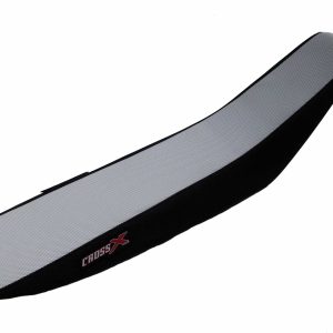 HOUSSE DE SELLE GASGAS MC-MCF / EC-ECF - TOP WHITE- SIDE BLACK 2021-2023