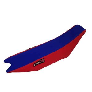 HOUSSE DE SELLE BETA RR-RS TOP BLUE- SIDE RED (M911-2BLR) 2010-2012
