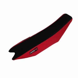 HOUSSE DE SELLE BETA RR-RS - TOP BLACK- SIDE RED 2013-2019