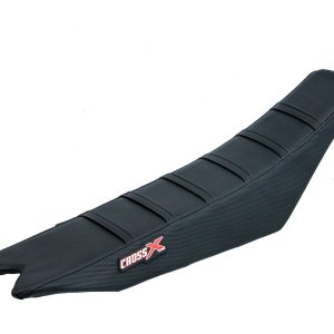 HOUSSE DE SELLE BETA RR-RS - TOP BLACK- SIDE BLACK-STRIPES BLACK 2013-2019