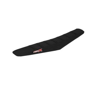 HOUSSE DE SELLE BETA RR-RS - TOP BLACK- SIDE BLACK-STRIPES BLACK 2020-2025