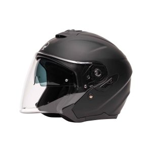 Casque Jet M-JET - Fibre - Noir mat