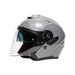 Casque Jet M-JET - Fibre - Gris Nardo