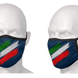 Masque de protection - Vendu à l'unité / Motif drapeau Italien