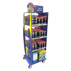 MEUBLE 4 NIVEAUX METALLIQUE