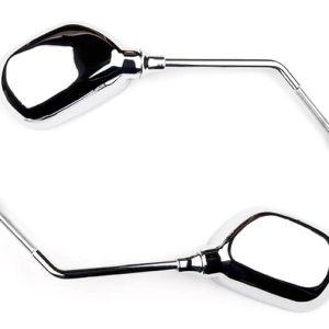 Paire de rétroviseurs universels pour Scooter - M8 - chrome