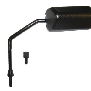 Rétroviseur universels pour scooters type F1 long - look carbone