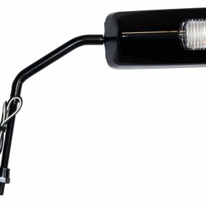 Rétroviseur universels pour scooters type F1 long Clignotant Led - Noir