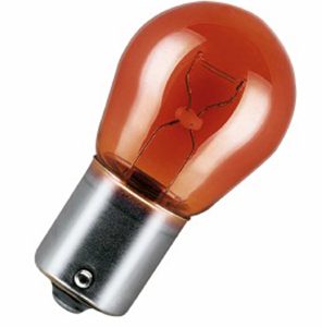 Ampoule Stop 1 fil - 12V 21W Orange BAU15s (Sachet de 10pcs) 1996-2023
