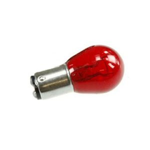 Ampoule Rouge 12V 23/8W Bay15d 1 paquet (10 pcs)
