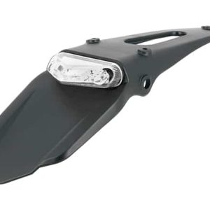 Support de plaque bavette et feux Led - Feu arriere transparent