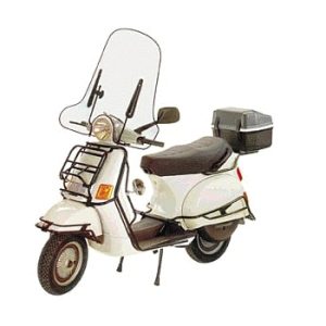 Parebrise pour Piaggio Cosa haut sans bord 1991-1997