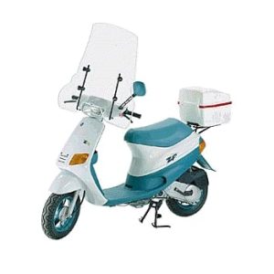Parebrise pour Piaggio Zip haut sans bord 1991-1995