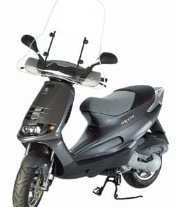 Parebrise pour Piaggio Skipper moyen sans bord 1998-2000