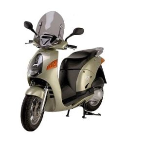 Parebrise pour Honda Nes 125-150 Bas sans Bord 2001-2005