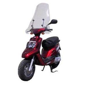 Parebrise taille haute pour MBK Booster et YAMAHA Bws 1999-2018